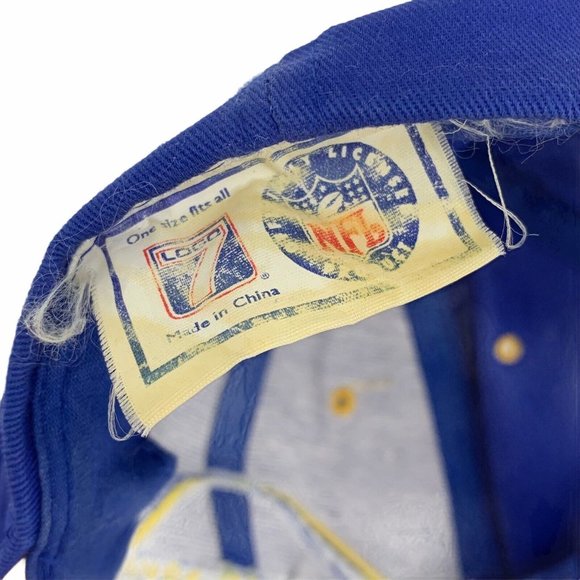 St Louis Rams Logo 7 Snapback Baseball Hat Embroidered Arch Vintage NFL - Picture 6 of 6